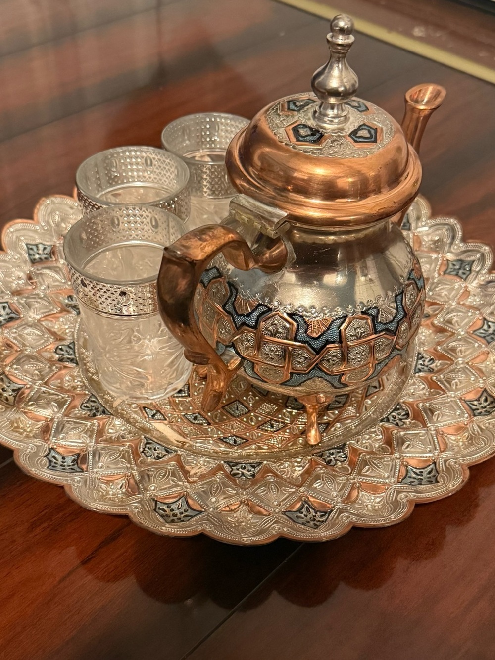 Authentic Moroccan Tea Set